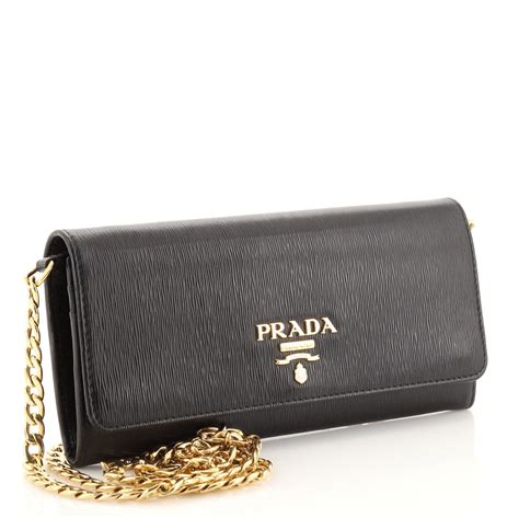 prada wallet on chain sale|prada wallet black woman.